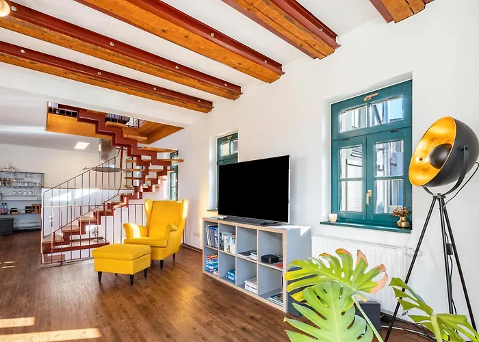 Elbloft Am Elberadweg Mit 公寓 *