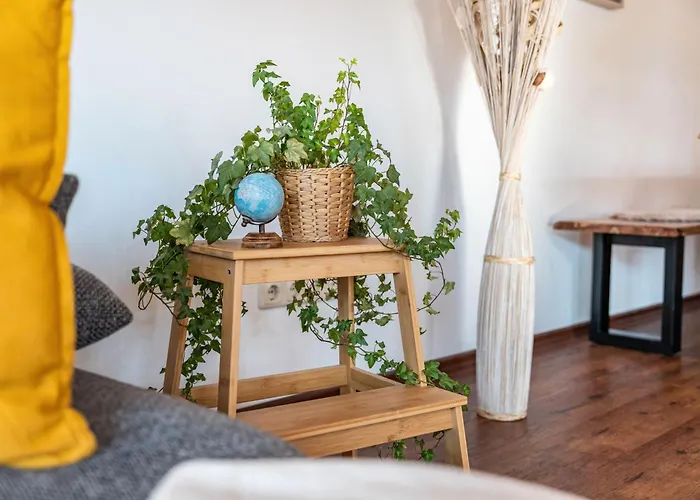 公寓 Elbloft Am Elberadweg Mit 拉德博伊尔